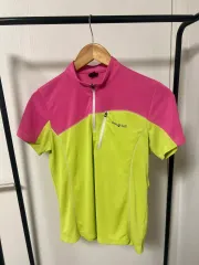 モンベル ピンク/ライム レディース 半袖Tシャツ 941