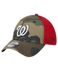 ニューエラ メンズ アクセサリー 帽子 New Era Mens Camo Washington Nationals Team Neo 39THIRTY Flex Hat Camo