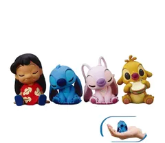 タカラトミーアーツ ディズニー 肩ズン Fig リロ＆スティッチ × 全4種セット フルコンプ ガチャガチャ カプセルトイ 