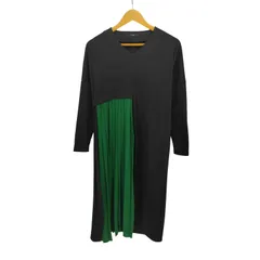 オズモーシス OSMOSIS アシンメトリープリーツワンピース レディース ONE SIZE のサムネイル