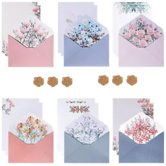 【送料無料】レターセット おしゃれ 大人 封筒6枚 便箋12枚 シール 6枚 便箋セット レターセット 手紙 高級 お洒落 封筒 誕生日 結婚式