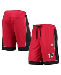 スターター メンズ ボトムス ハーフパンツ・ショーツ ショートパンツ Starter Mens Red Black Atlanta Falcons Fan Favorite Fashion Shortのサムネイル
