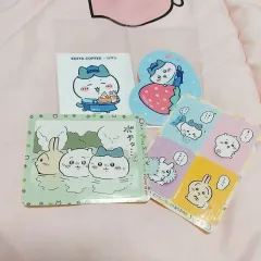 ちいかわふりかけ ステッカー+ハチワレ EDIYA ステッカー まとめ