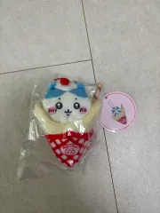 ちいかわ ハチワレ クレープ COOGI(クージー) C賞 クレープ ぬいぐるみ マスコット ちいかわ