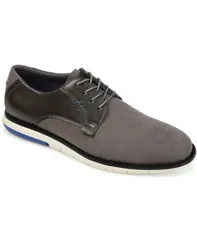 バンス メンズ シューズ スニーカー ダービー Vance Co Mens Murray Casual Derby Shoes Gray グレー
