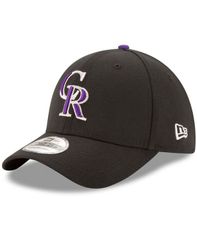 뉴 엘라 남성 액세서리 모자 New Era Mens Black Colorado Rockies Game Team Classic 39THIRTY Flex Hat Black 브래지어