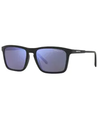 アーネット メンズ アクセサリー サングラス・アイウェア Arnette Mens Polarized Sunglasses AN4283 56 MATTE BLACKPOLAR DK GREY MIのサムネイル