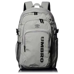 [Umbro] [アンブロ] リュック デイパック 柔らかく 軽い ナイロン ロゴ刺繍 sonny リュックサック（Gray/グレー）