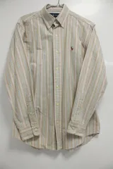 RALPH LAUREN ラルフ ローレン
オックスフォードシャツ
コットン100% ストライプ 長袖 3-Q158/1/NP