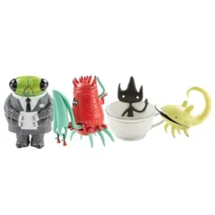 スタジオソータ ショーン・タンの立体世界 カプセル版 × 全4種セット フルコンプ ガチャガチャ カプセルトイ 