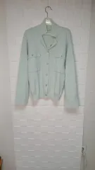 新品) ミント色 カーディガン ㅡFree タグ付き