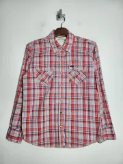 S Tommy Hilfiger トミーヒルフィガー デニム CHECK ウェスタン シャツ