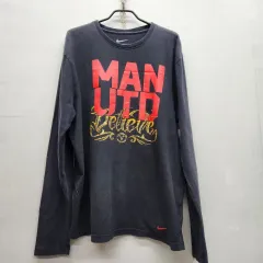 ナイキ マンチェスター・ユナイテッドFC ロゴ ヴィンテージ プリンティング ロングスリーブ XL(XL)