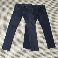 UNIQLO スキニーフィット デニム ズボン メンズ 30 (2本価格)