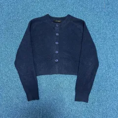 ザラ クロップド ニット カーディガン S