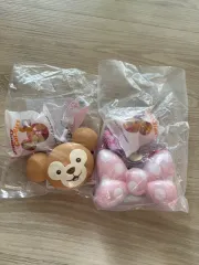 東京ディズニーランド ディズニーシー スナックケース キーホルダー チャーム