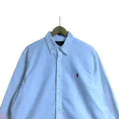 ポロラルフローレン 白 オックスフォード シャツ