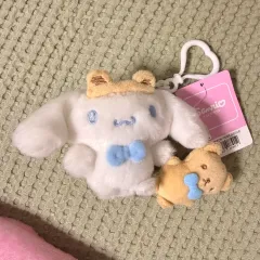 サンリオ シナモロール クマのぬいぐるみ キーホルダー セット
