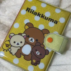 リラックマ ステッカー シール バインダー 6穴