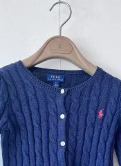 ポロ ラルフ ローレン キッズ ケーブル カーディガン 5 サイズ