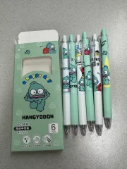 ハンギョドン キャラクター 0.5mm ボールペン 6個入り
