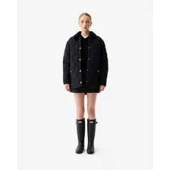ハンター レディース アウター ジャケット・ブルゾン キルティング Hunter Womens Witton Quilted Jacket Black ブラックのサムネイル
