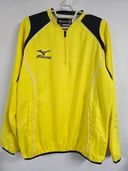 ミズノ ハーフジップ ウィンドブレーカー サイズ O (95)