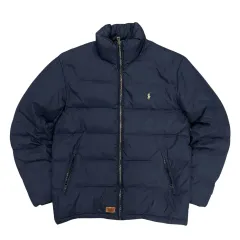 ポロ 90s ネイビー オールドスクール ダウン (XL)