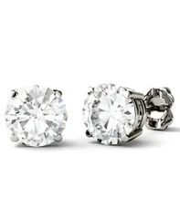 チャールズ アンド コルバード レディース アクセサリー ピアス・イヤリング Charles Colvard Moissanite Stud Earrings 3 ctw Diamond Equivalent in 14k White or Yellowhit
