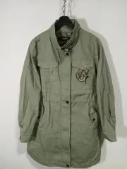 GGPX カーキ色 マウンテンパーカー ロング ジャケット