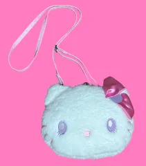ギャル/姫ギャル サンリオ 正規品 ハローキティ ファー クロスバック バッグ