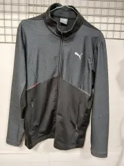 プーマ ブラック/グレー トレーナー ジャケット M