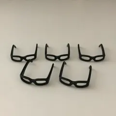 まとめ売り) ぬい ぬいぐるみ 黒 ウェリントン メガネ オタク