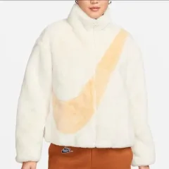 ナイキ ビックスウォッシュ ファー ジャケット アイボリー