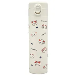 新品 ちいかわ ワンタッチステンレスボトル 500ml リボン