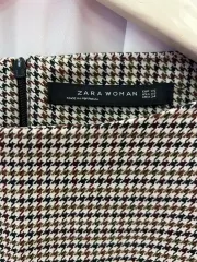 ZARA ウィメンズ ハウンドトゥース CHECK XS スカート