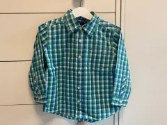 トミー ヒルフィガー チェック シャツ 2T