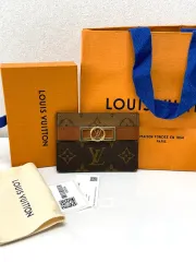 (限定モデル/A+)ルイヴィトン ドーフィン モノグラム カードウォレット