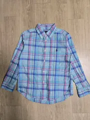 ポロラルフローレン シャツ チェック柄 6歳