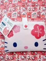 レア物 サンリオ 正規品> ハローキティ エコバッグ 桜 防水