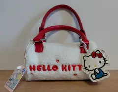 サンリオ ハローキティ 白 ファー ミニ トートバッグ