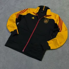アディダス ドイツ サッカー代表チーム トラックジャージ 黒/黄
