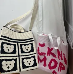 ニットバッグ／2個 セット価格 クロスバック