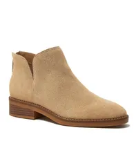 ランズエンド レディース シューズ ブーツ・レインブーツ アンクル ブーツ Lands End Womens Essential Zip Up Ankle Booties Warm almond suのサムネイル