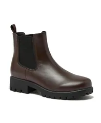 ランズエンド レディース シューズ ブーツ・レインブーツ チェルシーブーツ チェルシー ブーツ レザー Lands End Womens Wide Width Classic Leather Chelのサムネイル