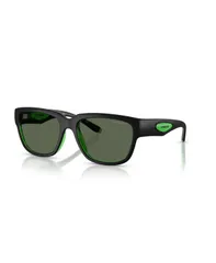 アーネット メンズ アクセサリー サングラス・アイウェア Arnette Mens Bounce Square Sunglasses AN4366 Black Green ブラックのサムネイル