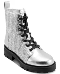 カール ラガーフェルド レディース シューズ ブーツ・レインブーツ スパンコール ブーツ KARL LAGERFELD PARIS Womens Marlee Sequin Combat Bootsのサムネイル