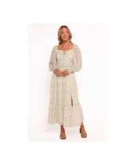 Petal and Pup レディース トップス ワンピース マキシワンピース フラワー柄 マキシ フラワー Petal and Pup Womens Keziah Long Sleeve Maxi Dress Yellow Floral Yellow flo