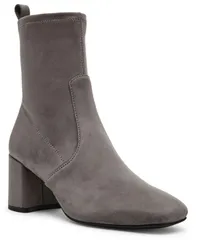 アンクライン レディース シューズ ブーツ・レインブーツ ヒール Anne Klein Womens Lyla Block Heel Booties Gray グレーのサムネイル