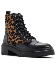 アルド レディース シューズ ブーツ・レインブーツ ALDO Womens GoerIn Round Toe Combat Boots Brown Multi ブラウンのサムネイル